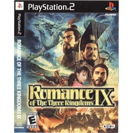 แผ่นเกมส์ Romance of The Three Kingdoms IX PS2 Playstation2 คุณภาพสูง ราคาถูก