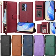 Zipper Casing For Oppo A79 5G A98 5G A17 A57 A77 A57S A77S 4G Realme 11X 5G Reno10 Reno8 5G Reno8 T 