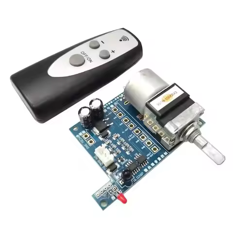 Volume Control Panel 50K 100K ALPS Motor Potentiometer Remote Control Volume For Preamp Power Amplif