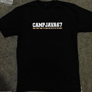 Katun Combed 30s KAOS BAJU STM CAMP JAVA 67 KUALITAS PREMIUM - BAHAN 100% KATUN COMBED 30S