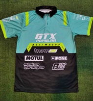 BAJU GTX JERSEY BALAP CUSTOM NAMA NOMOR BERKERAH TERKINI TERMURAH BAJU BALAP BENGKEL GARAGE JERSEY D
