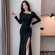 / PARTY DRESS GLITTER JERSEY DRESS