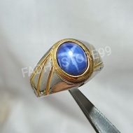 BLUE SAFIR STAR ASLI BANGKOK KEKERASAN 9 MOHS