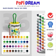 Màu Sáp Dầu Mideer Silky Crayon Hữu Cơ Vặn Kèm Quai Cho Bé Bộ 36 Màu Sắc Đầy Sáng Tạo! POPIDREAM