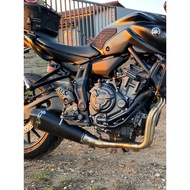 Motorcycle Modified Exhaust Pipe Muffler F850GS F750 F900R MT07 R25 VERSYS 1,000