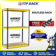 TTF Rack Boltless Rack H152-183cm D31-61cm/Heavy Duty Rack 3 Level Office Storage Rack Metal Warehou