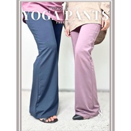 [BEST2U]  YOGA PLAIN PANTS FREE SIZE TO PLUS SIZE