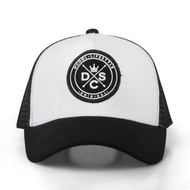 KATUN EUR.11De22O • Trucker Caps White Black / Premium Cotton Men's Net Hat