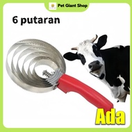 Cow Buffalo Horse Goat Hair Cleaning Comb