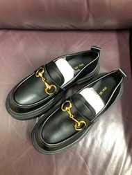 ［清貨］女裝黑色樂福鞋 - 36碼