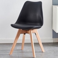 READYSTOCK🔥EAMES CHAIR WITH PU SEAT/dining chair/kerusi makan/cafeteria chair/designer chair