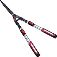 Amig Telescopic Hedge Trimmer, Two-Handed Lopper, 600 mm Steel Blade with Teflon Coating, 68 to 88 c