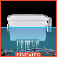 [Finevips] Hanging Filter Box Adjuster Submersible External Wall Mounted Biochemical Supplies for Tank Filtration Aquarium