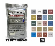 LEMKRA FS NAT / SEMEN NAT WARNA LEMKRA / SEMEN PENGISI RONGGA KERAMIK BATU ALAM GRANIT WARNA / SEMEN