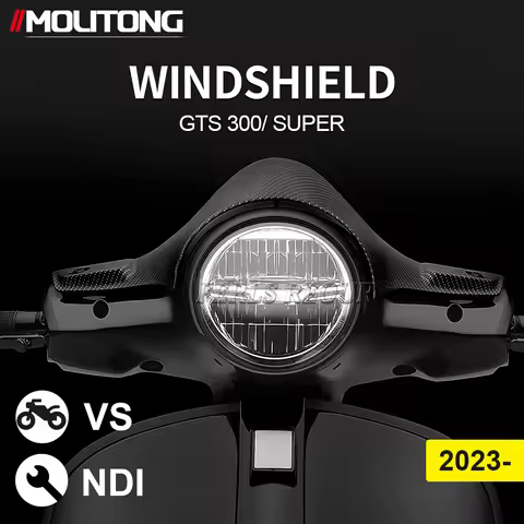 New GTS 300 GTS 300 GTS300 2023 2024 Motorcycle Accessories Sports WindScreen Windshield Visor Defle