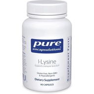 Pure Encapsulations L-Lysine - Essential Amino Acid Supplement for Immune Support &, Lip Health* - w