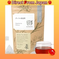 enherb Herbal Tea "Refreshingly Curly Grefreshing Bimoguruma Tea" x 30 caffeine-free tea bags