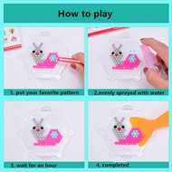 4000 pieces 24 Colors DIY Water Spray Magic Beads For Children Kit Ball Game Hand Making 3D Puzzle E