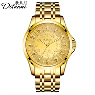 正品十二生肖机械表足金表面全自动机械男表防水钢带表ของแท้ Zodiac Mechanical Watch Fine Gold Surface นาฬิกาผู้ชายอัตโนมัตินาฬิก