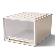 New Style [45CM Depth 10 Styles] Plastic Storage Box Drawer Type Clothes Storage Box Clothing Storag
