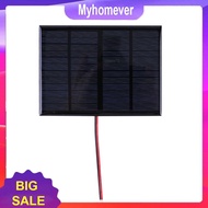3W 12V Solar Charging Panel with Cable DIY Polysilicon Solar Epoxy Cell Charger Solar Battery Charge