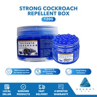 Strong Cockroach Repellent Box 120g Mild Formula Safe Non-toxic Magic Insect Repellent Gel Suitable 