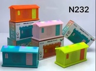 全新 七彩燈 LED燈 房子造型 藍色 藍牙喇叭 無線藍芽喇叭 N232 Wireless Speaker TF FM N232 Good Wholesale Latest Boombox Speak