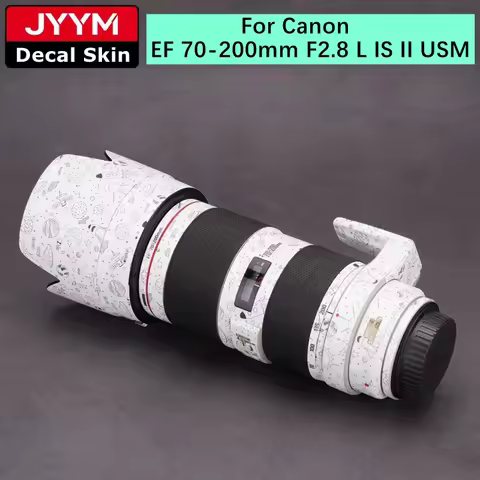EF70200/2.8L II Camera Lens Sticker Coat Wrap Protective Film Body Decal Skin For Canon EF 70-200 F2
