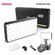 Ulanzi VL200 5000mAh Camera Video Light 2500K-9000K 8W Recharagble Youtube Live Makeup Lighting Samr