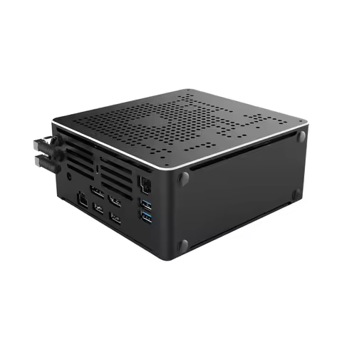 EGLOBAL Fan Cooling Mini PC Core i9-10980HK 2 DDR4 64GB RAM 2TB NVME SSD DP HD dual display Dual LAN