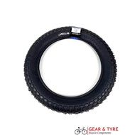 HITAM Delium Swallow Bicycle Outer Tire 18 x 3.00 Plain Black