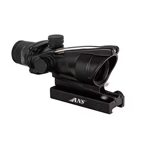 ANS 1x32 Tactical Red Dot Sight Scope with Red Fiber