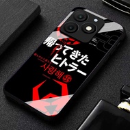 HP [HS25] Case Glossy Glasshp For Itel A50 A70 A90 - Case SoftHard 2D Hastebs.id