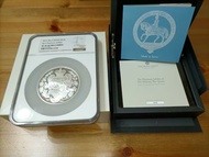 (PF70滿分評級) 2022英國慶祝英女皇登基70週年白金禧紀念精鑄銀幣5盎司