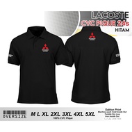 POLO SHIRT BIG SIZE ML XL 2XL 3XL 4XL 5XL JUMBO OVERSIZE T-SHIRT COLLAR T-SHIRT MITSUBISHI T-SHIRT S