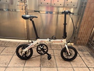 二手單車 14寸 白色Goose變速摺疊單車 (元朗Yuen long)