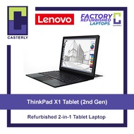 [Refurbished 2-in-1 Tablet Laptop] ThinkPad X1 Tablet (2nd Gen) / 12-inch / Windows 10 Pro