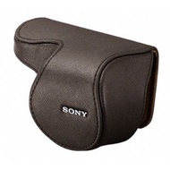 Sony LCS-EML1A Brown Leather Lens Jacket For 16mm