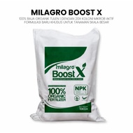 Milagro Boost X | Baja Organik Mikrob 2juta/gram Humik Asid Sawit Durian Buah Sayur