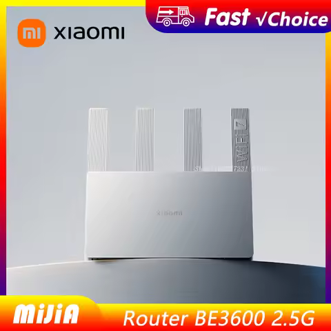 Xiaomi BE3600 WiFi7 Router Dual Band 574Mbps 3600Mbps 4 Gigabit Ports MU MIMO Beamforming High Speed