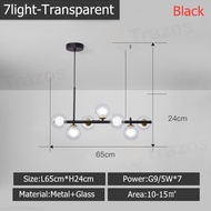 โคมไฟเพดาน LED ทันสมัย G9โคมไฟแขวนสไตล์มินิมอลสำหรับห้องนั่งเล่นห้องรับประทานอาหาร