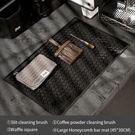 BINCOO อุปกรณ์เสริมทำความสะอาดเก็บแปรงทำความสะอาดบาร์ Penggiling Kopi แปรงทำความสะอาดเครื่องชงกาแฟ