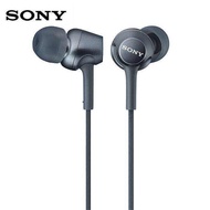 SONY MDR-EX255AP หูฟังสเตอริโอ3.5Mm หูฟังแบบมีสายพร้อมไมโครโฟนหูฟังสำหรับเล่นกีฬา
