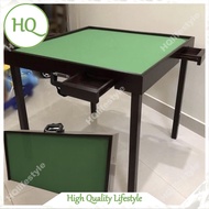 HQLifestyle Foldable Mahjong Table 83 x 83cm ! Solid wood Portable UP0N