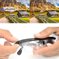 [UtilizingS] Adjustable Strength Lens Eyewear Variable Focus Distance Vision Zoom Glasses new