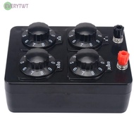 Decade Resistor Box Decade Resistor Network ABS Construction 1Ω Minimum Step