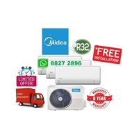 Midea(R32)Inverter Multi-Split System 3 Aircon + FREE Dismantle & Disposal + FREE Installation + FRE