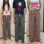Comfortable culottes trousers, sizes L.XL.XXL, stretchy voxy material, for sizes L, maximum 156 cm, 