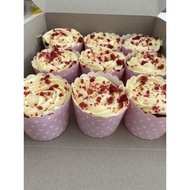 Red Velvet Cupcakes.