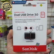 (G) SANDISK FLASHDISK OTG 64GB USB 3.0